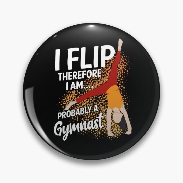 Item preview, Funny Gymnast And Acrobatic Athletes I Flip Tumbling Design designed and sold by Betsytiptoe.