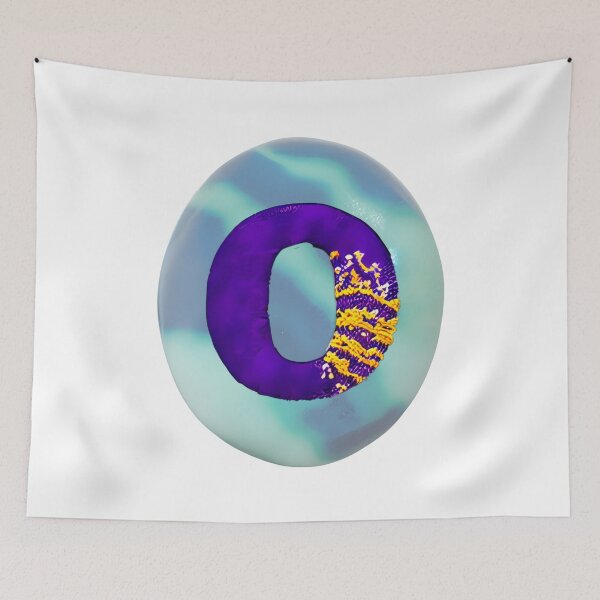 Item preview, letter O, monogram 2. typography collage. ABC art. gift designed and sold by Minibubb.