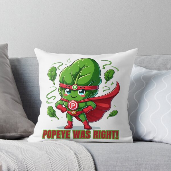 Item preview, Super Spinach Hero Mascot designed and sold by vk09.