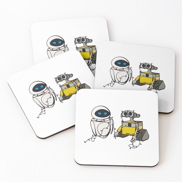 Item preview, EVE and WALL-E designed and sold by Here-We-Go.