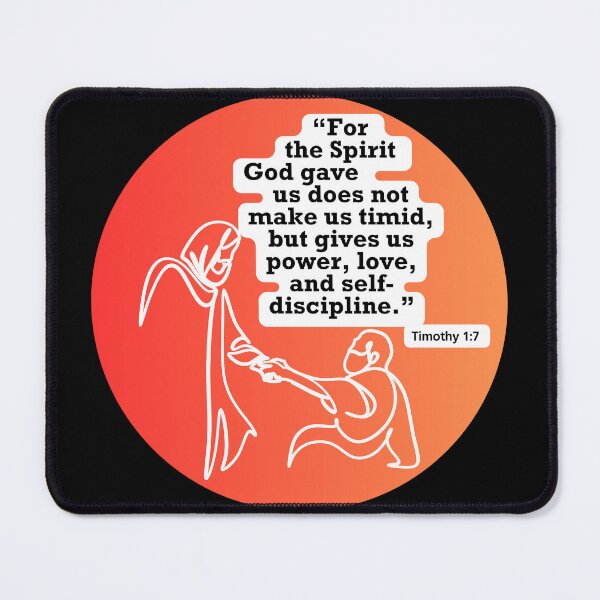 Item preview, Bible Verses For Strength - Timothy 1:7 designed and sold by SpartanDStore.