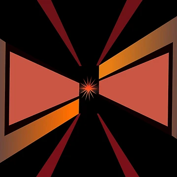 Artwork thumbnail, Abstract Vector Corridor by RGSMOOTHFINGER