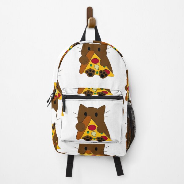Aperçu de l'œuvre Chat brun avec sa pizza créée et vendue par Stardewwlove.