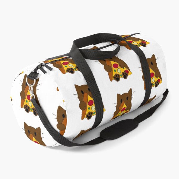 Item preview, Brown cat with his pizza designed and sold by Stardewwlove.