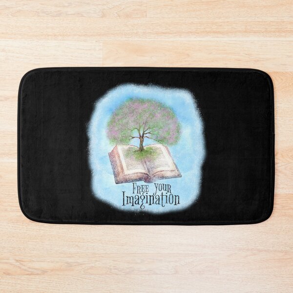 Item preview, Free Your Imagination - Book & Tree designed and sold by SeledineArt.
