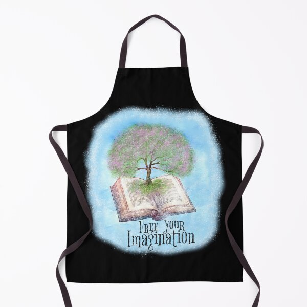 Item preview, Free Your Imagination - Book & Tree designed and sold by SeledineArt.