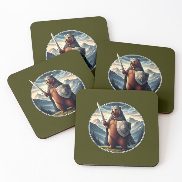 Item preview, MEDIEVAL BEAR - #333300 designed and sold by Marlon Oseguera.