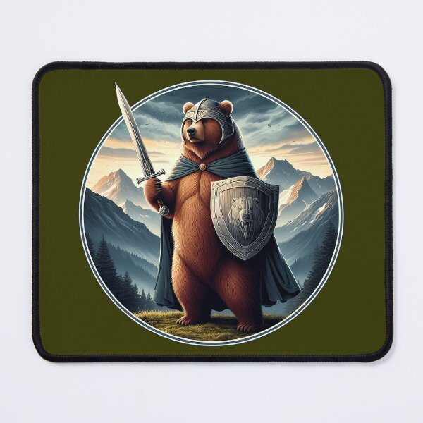 Item preview, MEDIEVAL BEAR - #333300 designed and sold by Marlon Oseguera.