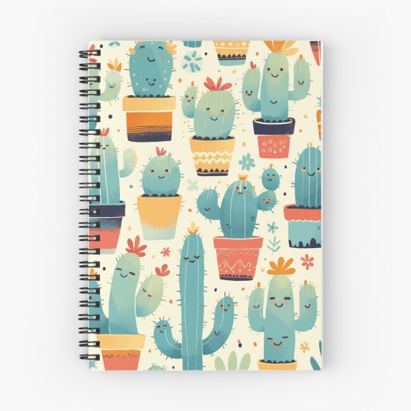 Item preview, Cute Cactus Digital Seamless Pattern, Succulent designed and sold by sereneprint.