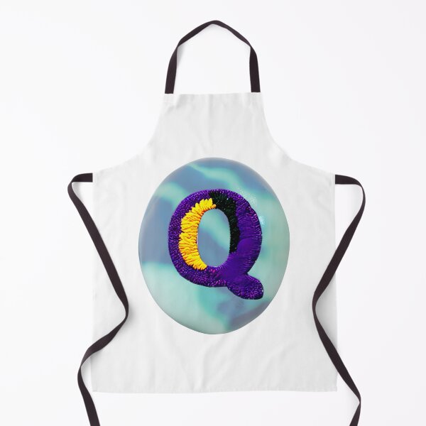 Item preview, letter Q, monogram 2. typography collage. ABC art. gift designed and sold by Minibubb.