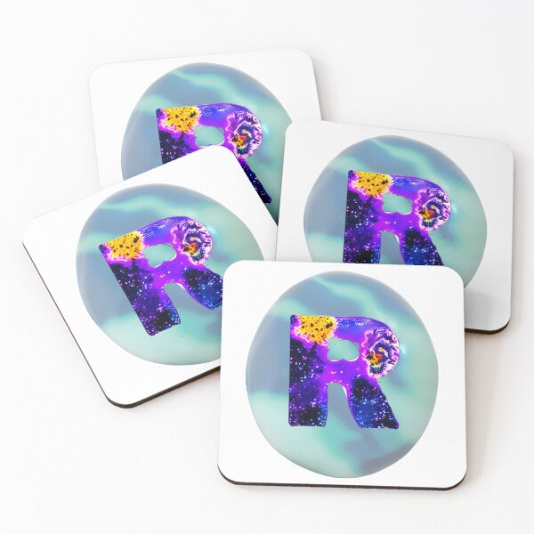 Item preview, letter R, monogram 2. typography collage. ABC art. gift designed and sold by Minibubb.