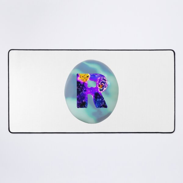 Item preview, letter R, monogram 2. typography collage. ABC art. gift designed and sold by Minibubb.