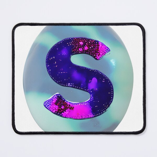 Item preview, letter S, monogram 2. typography collage. ABC art. gift designed and sold by Minibubb.