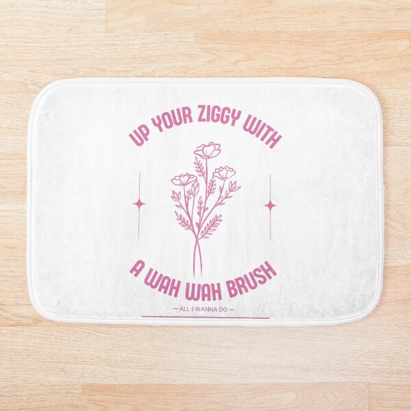 Item preview, All I Wanna Do - Up Your Ziggy Pink Flowers designed and sold by NoMoreLateFees.