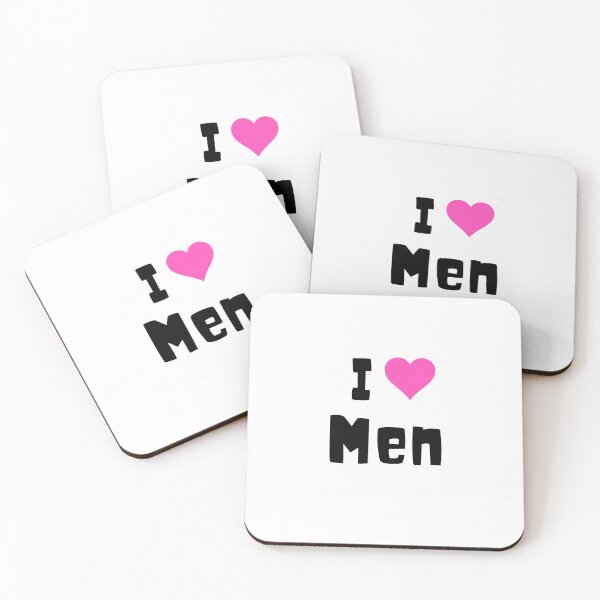 Item preview, I Love Men Pink designed and sold by Evebabee.