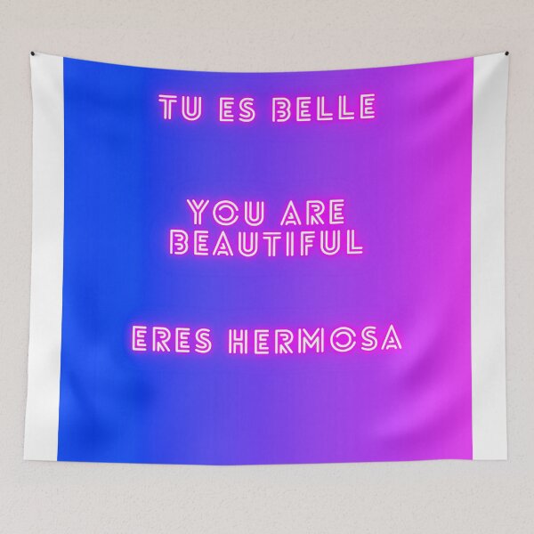 Item preview, written text you are beautiful neon designed and sold by janjacbu.