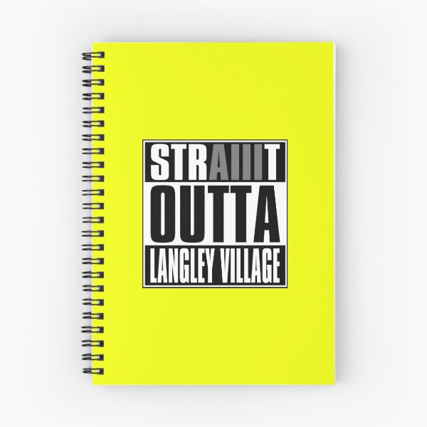 Item preview, STRAIGHT OUTTA LANGLEY VILLAGE (ALI G) designed and sold by The Unique Geek.
