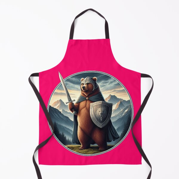Item preview, MEDIEVAL BEAR - #FF0066 designed and sold by Marlon Oseguera.