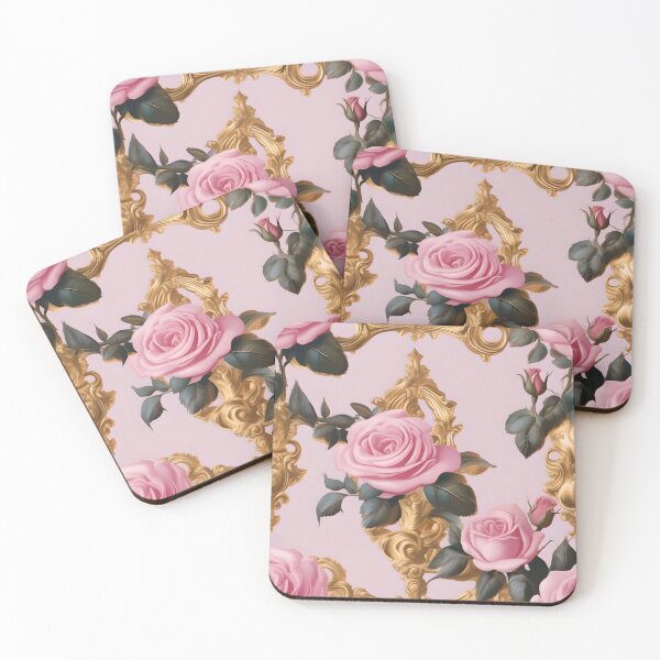 Item preview, Baroque Inspired Pink Roses designed and sold by DesignsByPrnces.