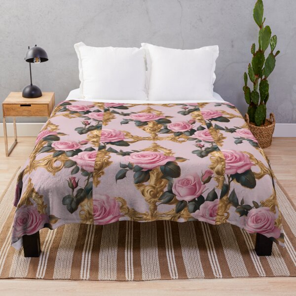 Item preview, Baroque Inspired Pink Roses designed and sold by DesignsByPrnces.