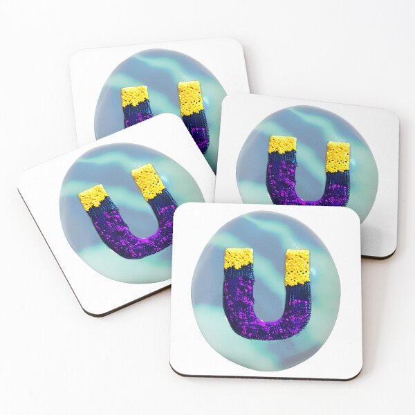 Item preview,  letter U, monogram 2. typography collage. ABC art. gift designed and sold by Minibubb.