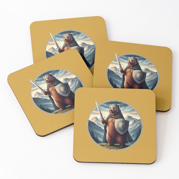 Item preview, MEDIEVAL BEAR - #CC9933 designed and sold by Marlon Oseguera.