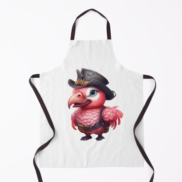 Item preview, Kawaii Pink Parrot Pirate designed and sold by KawaiiArtStyle.