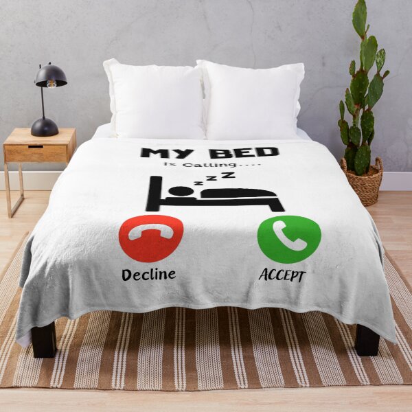 Item preview, My Bed is Calling Phone Screen - Entry call designed and sold by Manara -Art.