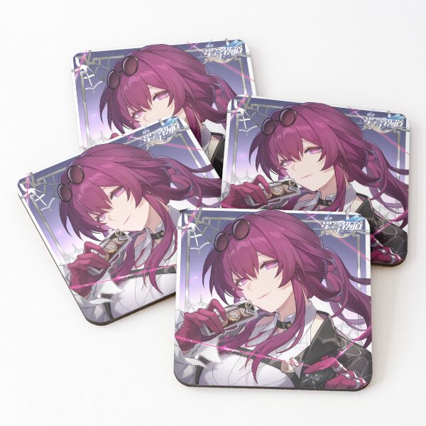 Item preview, Honkai: Star Hail - Obra oficial del día de San Valentín de Kafka 2024 designed and sold by Krimsy.