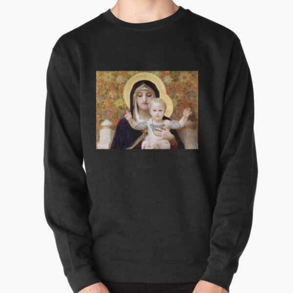 Schlechte Stimmung Maria und Jesus Pullover