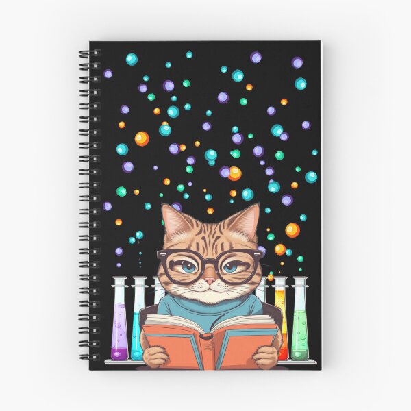 Item preview, Cat Studying Chemistry designed and sold by Promoc.
