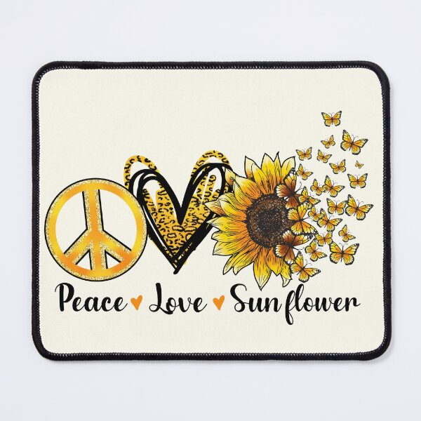 Item preview, Peace Love Sunflower designed and sold by Margival.