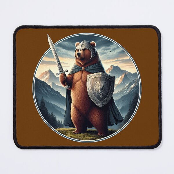 Item preview, MEDIEVAL BEAR - #663300 designed and sold by Marlon Oseguera.