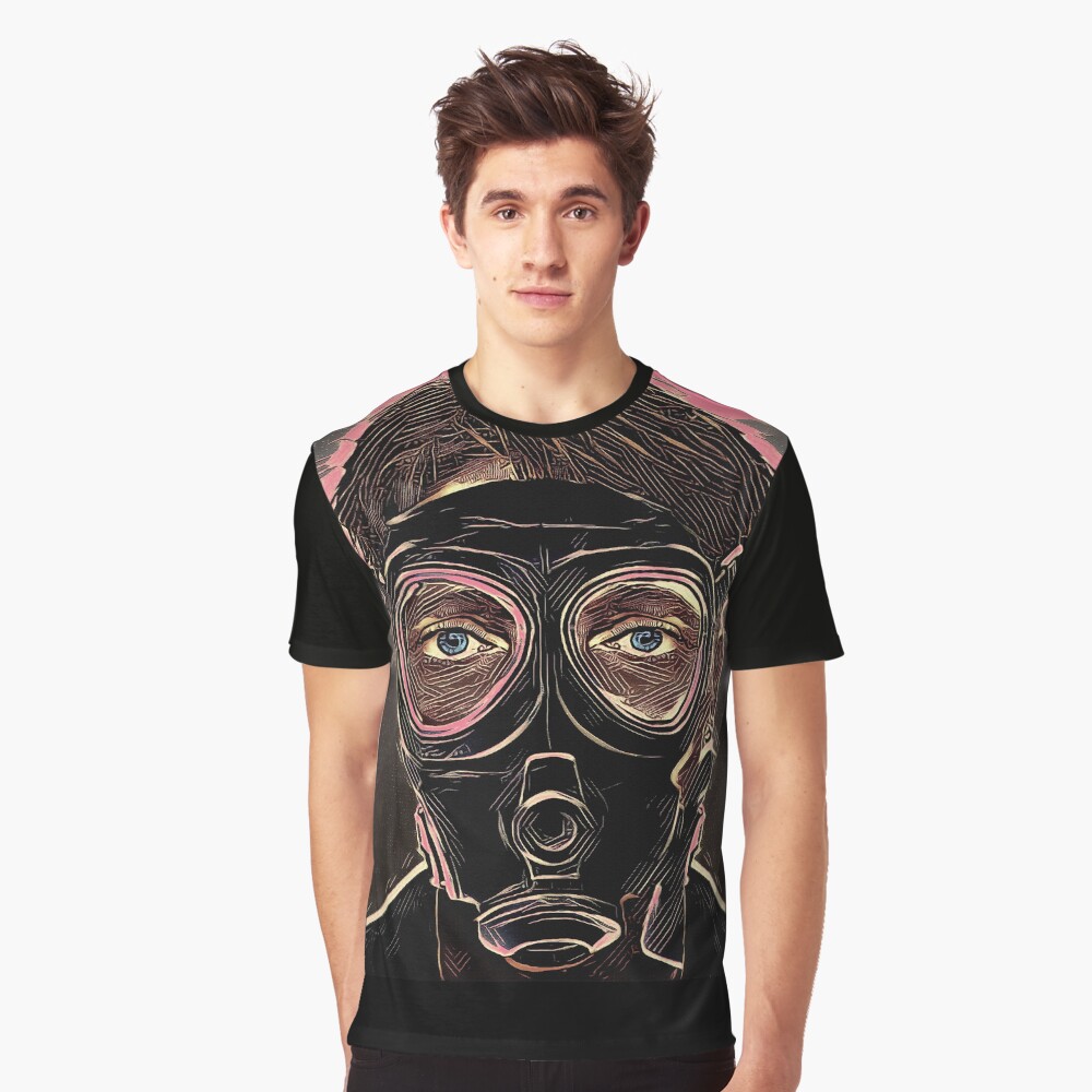 INFERNO MASK DOWNFALL Grafik T-Shirt