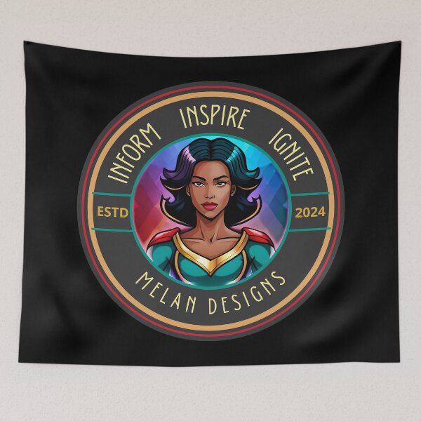 Item preview, Marvelous Woman Inform Inspire Ignite Influencer Super Star designed and sold by Melan Designs.