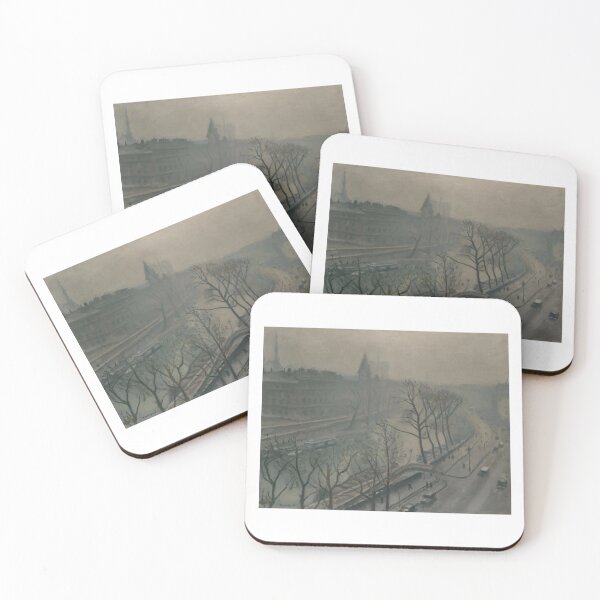Item preview, Houses being demolished on Quai de Conti, Albert Marquet |84--Paris, Le Quai Des Grands Augustins, Crépuscule ( circa 1938)  by Albert Marquet  designed and sold by TeeARTHY.