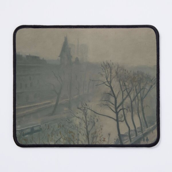 Item preview, Houses being demolished on Quai de Conti, Albert Marquet |84--Paris, Le Quai Des Grands Augustins, Crépuscule ( circa 1938)  by Albert Marquet  designed and sold by TeeARTHY.