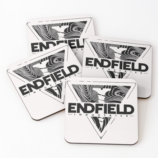 Item preview, Arknights Endfield Industries Black Emblem designed and sold by SkyPouikPouik.