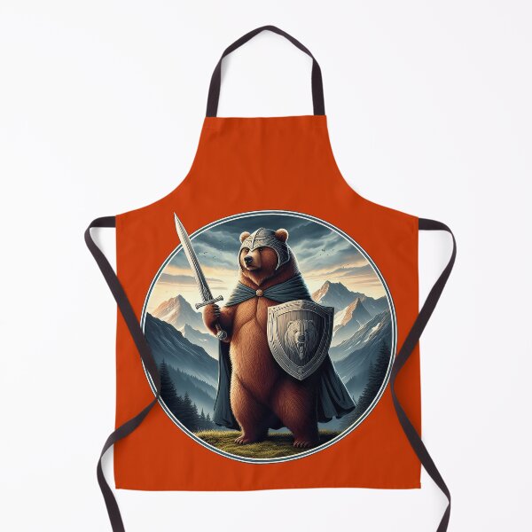 Item preview, MEDIEVAL BEAR - #CC3300 designed and sold by Marlon Oseguera.