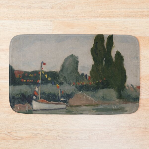 Item preview,  Poissy, flagged boat Albert Marquet | Poissy, bateau pavoisé by Albert Marquet  designed and sold by TeeARTHY.