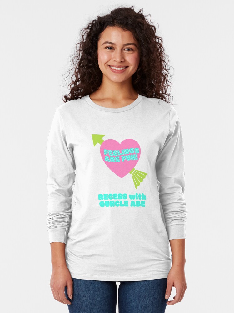 Thumbnail 2 of 5, Long Sleeve T-Shirt, Feelings Are Fun designed and sold by lightwardinc.
