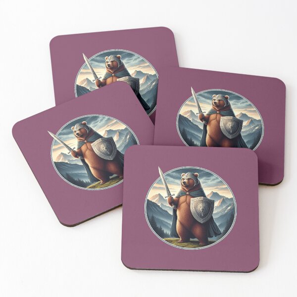 Item preview, MEDIEVAL BEAR - #783B59 designed and sold by Marlon Oseguera.