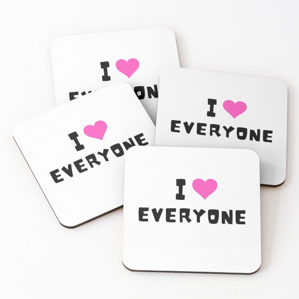 Item preview, I Love Everyone Pink designed and sold by Evebabee.