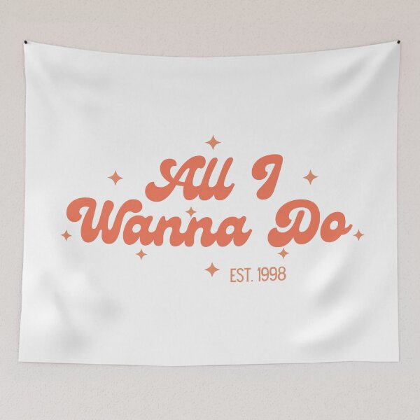 Item preview, All I Wanna Do - Title Coral designed and sold by NoMoreLateFees.