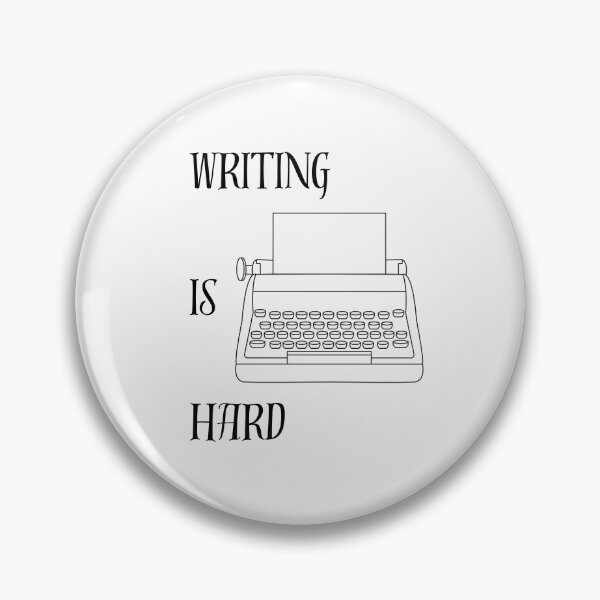 Item preview, Writing is Hard designed and sold by Leenaslovelies.
