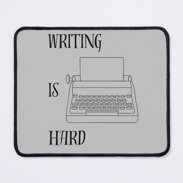 Item preview, Writing is Hard designed and sold by Leenaslovelies.