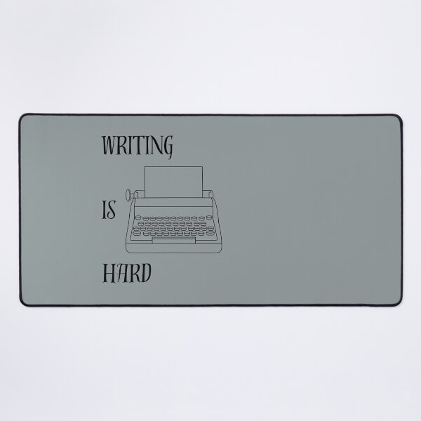 Item preview, Writing is Hard designed and sold by Leenaslovelies.