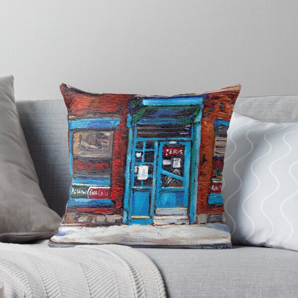 Item preview,  Montreal Memories Wilensky's Diner Doorway Best Original Canadian Paintings For Sale  designed and sold by Carole  Spandau.
