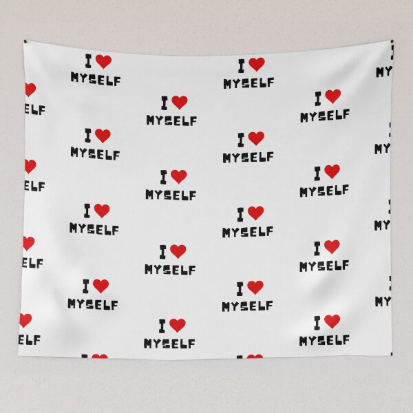 Item preview, I Love Myself Red designed and sold by Evebabee.