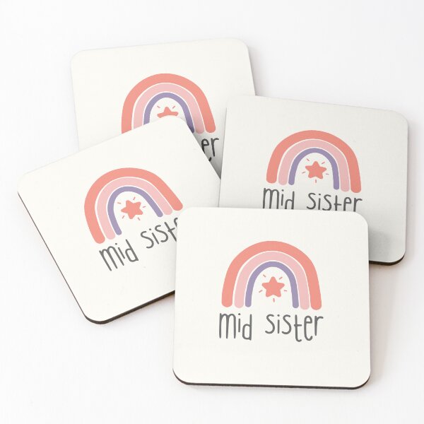 Item preview, Mid Sister - Cute Rainbow - Gift For Your Mid Sis designed and sold by patternjp.